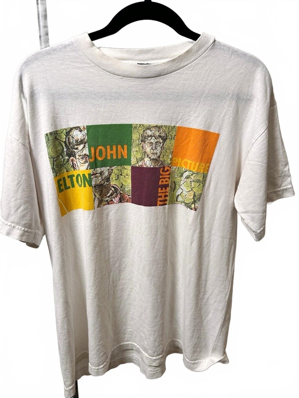 vintage Elton John “The Big Picture” tour TShirt